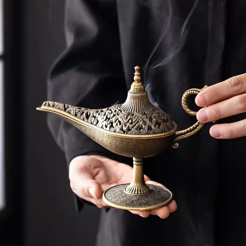 Arzător de tămâie din bronz vintage